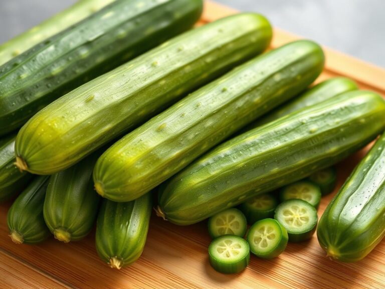 Świeże ogórki gruntowe idealne do przetworów według przepisu siostry Anastazji