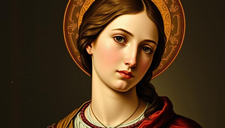 Święta Daria - portret męczennicy z III wieku