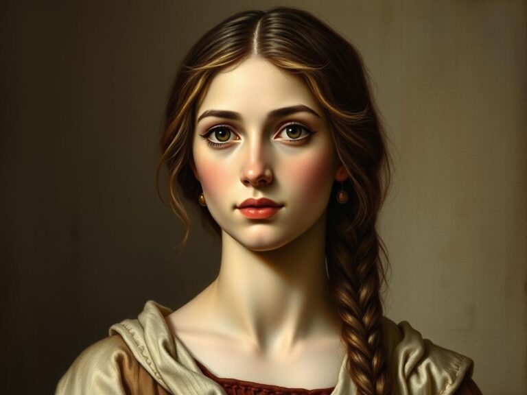 Święta Julia z Korsyki - portret młodej kobiety z Kartaginy