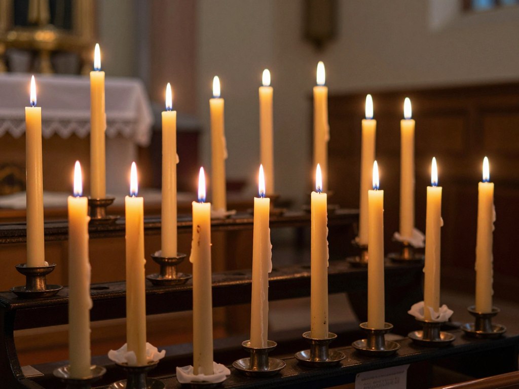 Bezpieczne ustawienie świec w dekoracjach adwentowych kościoła z zachowaniem zasad przeciwpożarowych Bezpieczne ustawienie świec w dekoracjach adwentowych kościoła z zachowaniem zasad przeciwpożarowych