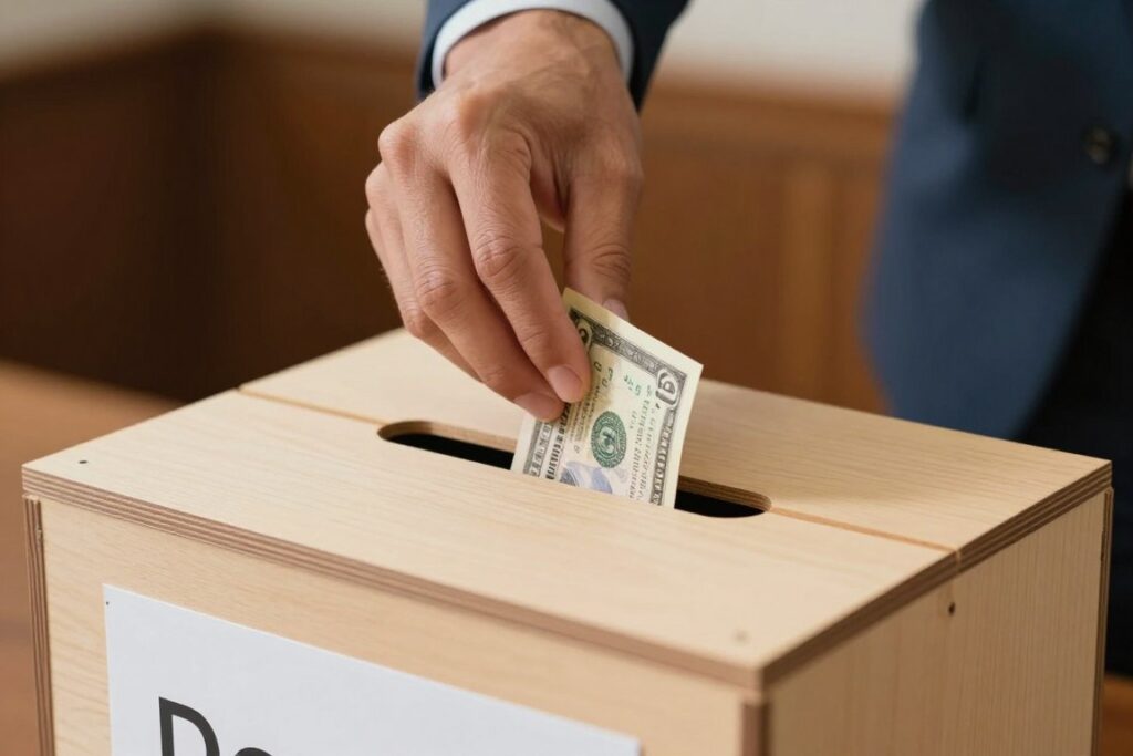 Dobrowolne datki świadków Jehowy wspierające działalność organizacji