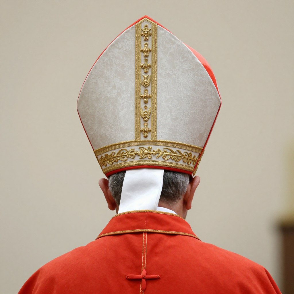 Piuska - małe nakrycie głowy papieża i biskupów
