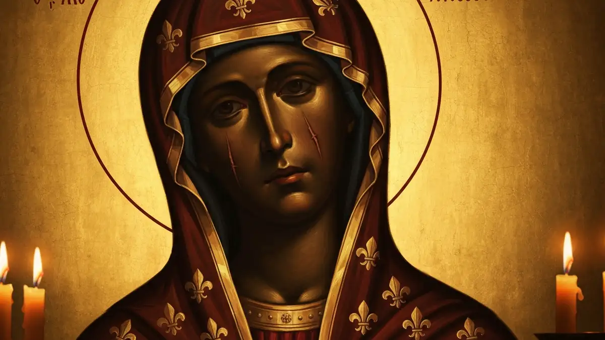 Obraz Matki Bożej Częstochowskiej - Czarna Madonna z Jasnej Góry
